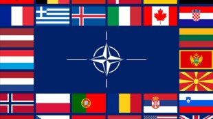 NATO Flagge und Flaggen der Mitgliedsstaaten WiR_Pixs